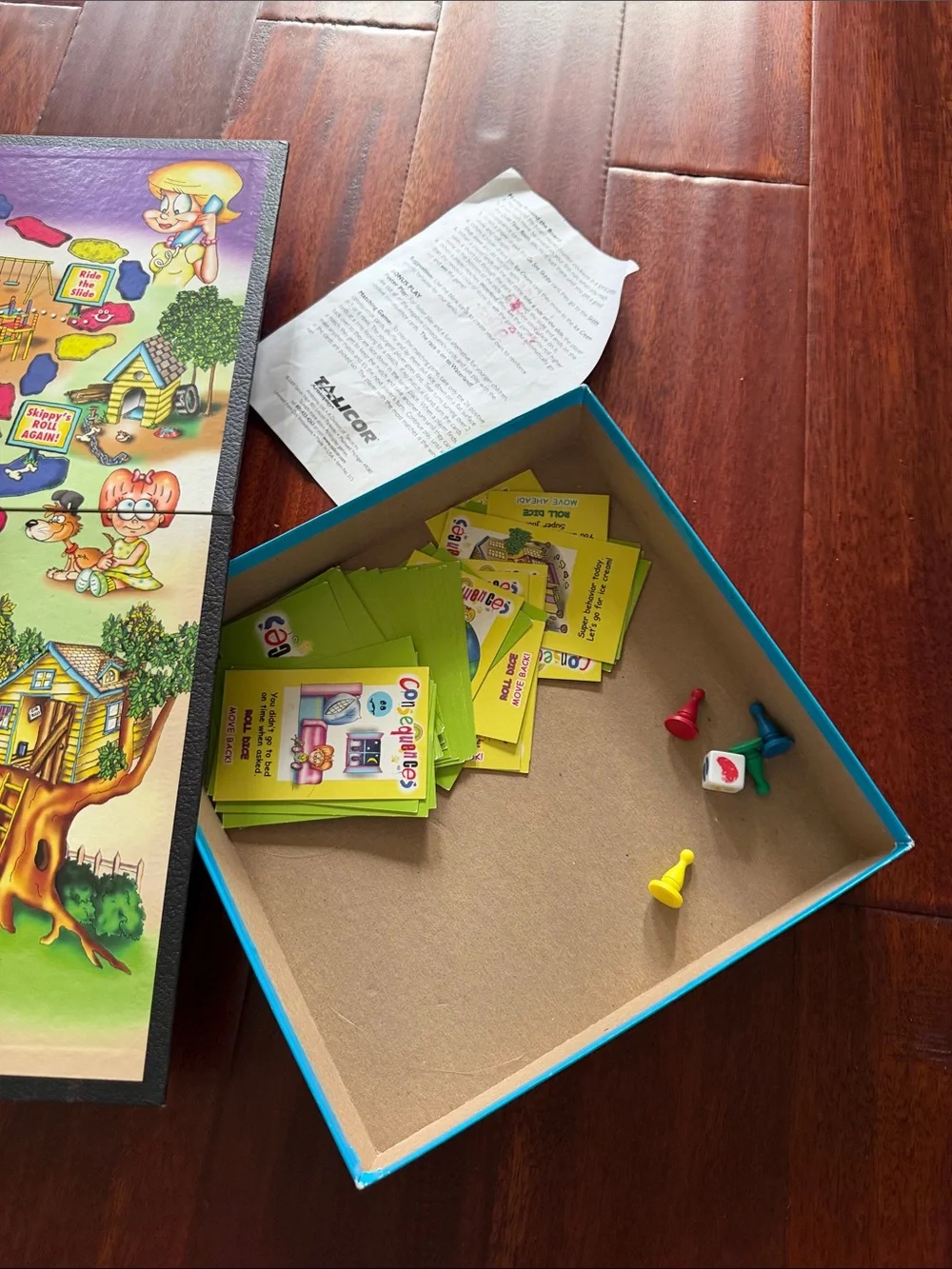 Consequences Kids Board Game - Colorful